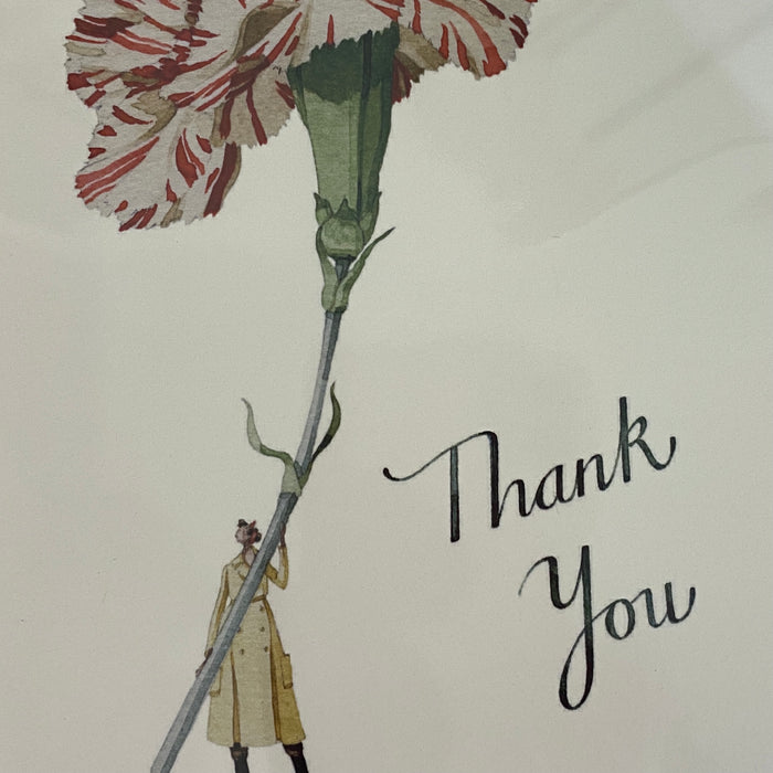 Laura Stoddart illustrated greetings card, alternate design