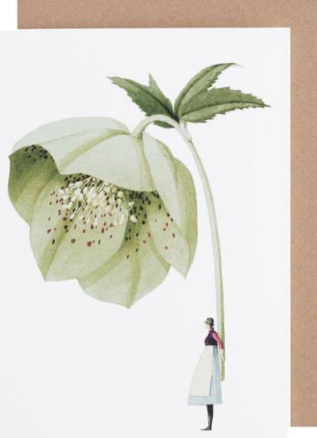 Laura Stoddart illustrated greetings card, alternate design