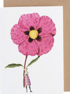 Laura Stoddart illustrated greetings card, alternate design