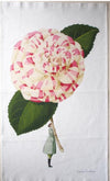 Laura Stoddart tea towel, flowers design