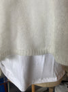 Luna cropped mohair v neck jumper, alternate view