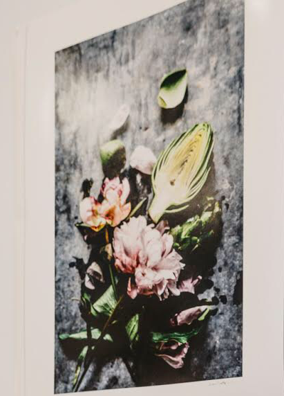 Natalie Nowotarski Peony and Artichoke