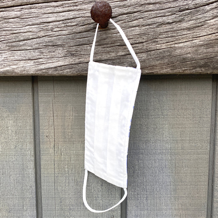 Pomme cotton face mask, alternate view