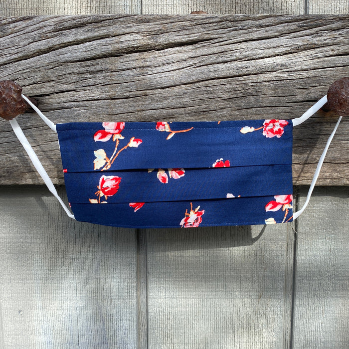 Pomme cotton face mask, alternate view