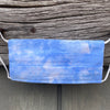 Pomme cotton face mask, alternate view
