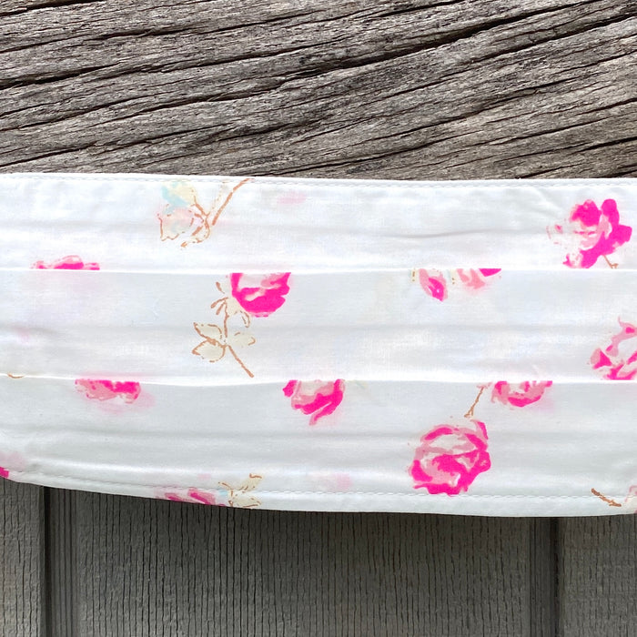 Pomme cotton face mask, alternate view