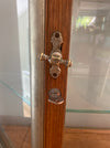 Pomme vintage display cabinet, alternate view