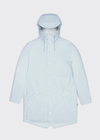 Rains long rain jacket, alternate view