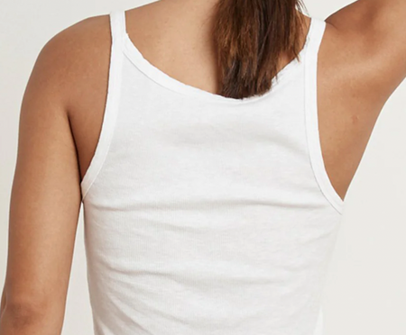 Velvet ribbed singlet Aliza 03