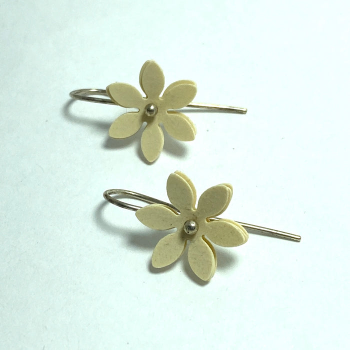 Vicki Mason daisy hook earrings, alternate view