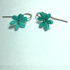 Vicki Mason daisy hook earrings in aqua