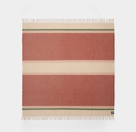 Waverley Mills Riviera wool throw in ochre